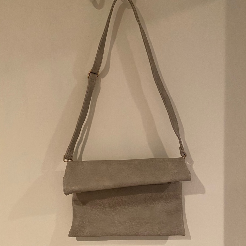 Gray Satchel/purse